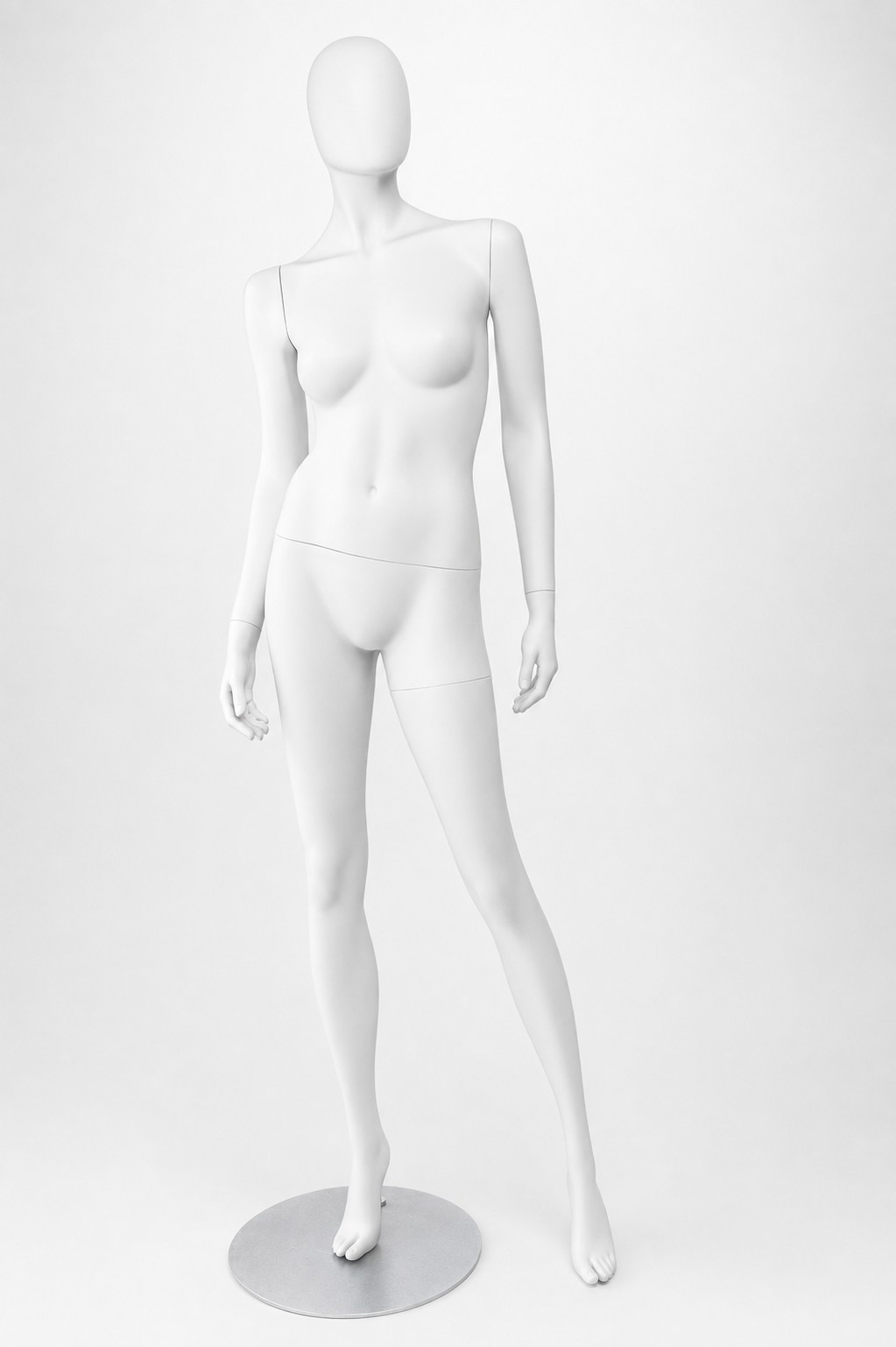 Sassy Maiden right-facing female mannequin