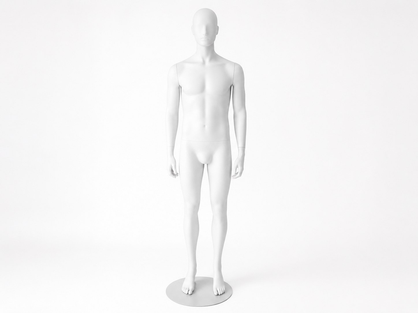 Sunday Times slender male mannequin